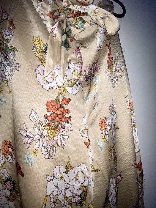 Salopeta camasa ie pantaloni boho chic vara imprimeu plaja