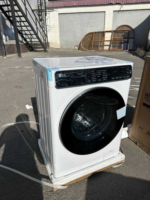Стиральная машина LG 9 кг F2T9FW9W AI DD TurboWash Steam+ Wi-Fi