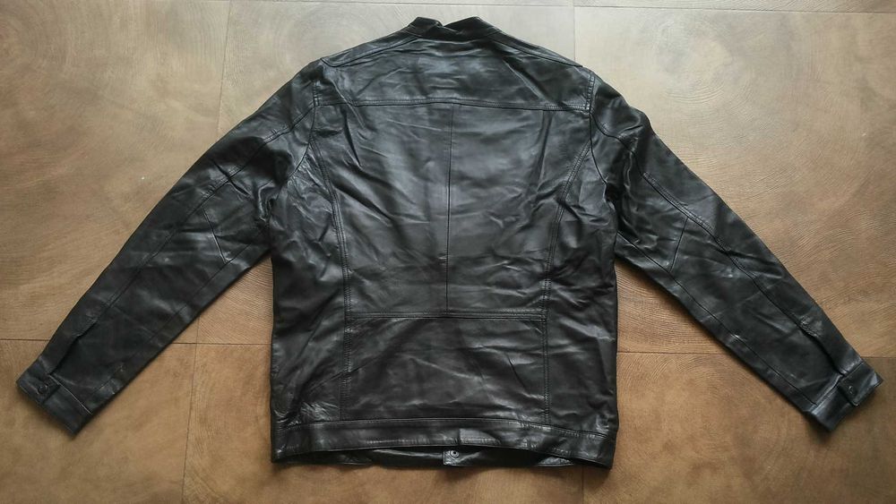 SELECTED Leather Jacket Размер L / XL яке естествена кожа 43-66