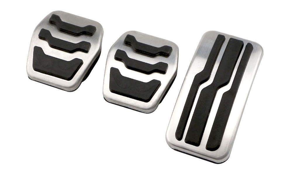 Ornamente INOX pedale si footrest - Ford Focus / C-Max / Kuga