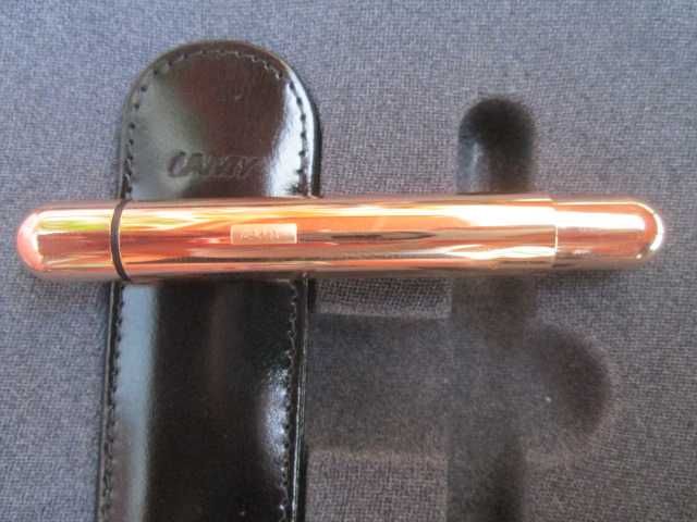 LAMY ball pen/pico pocket series- Rose Gold-нова химикалка, позлатена.