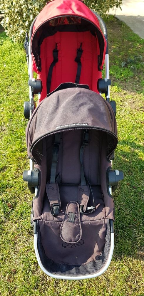 Carut bebe Musty sport și Baby jogger city select gemelar