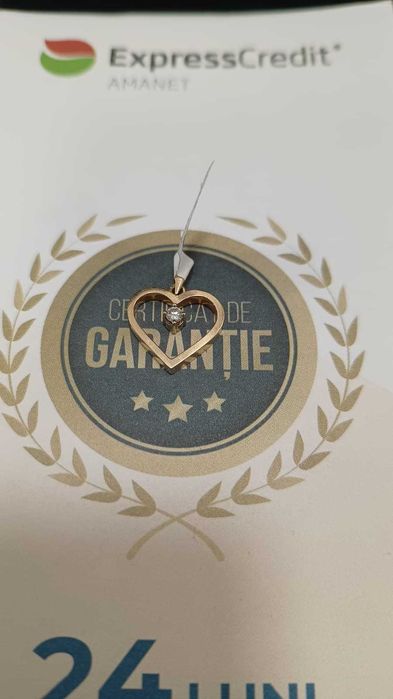(Ag24) Pandantiv aur 14K 3.31gr B43087.2- Garantie 2 ani!