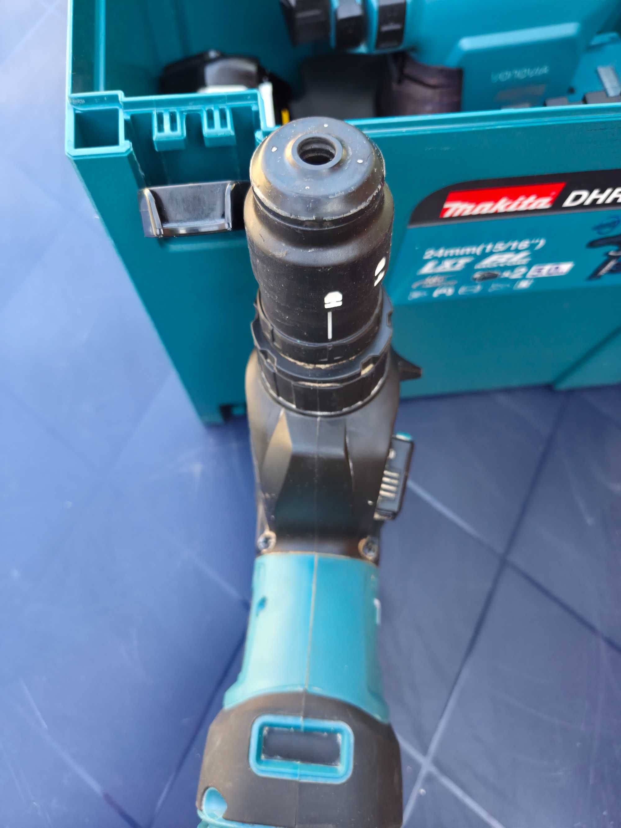 Makita DHR243 + DX02 прахоуловител – професионален перфоратор 18V