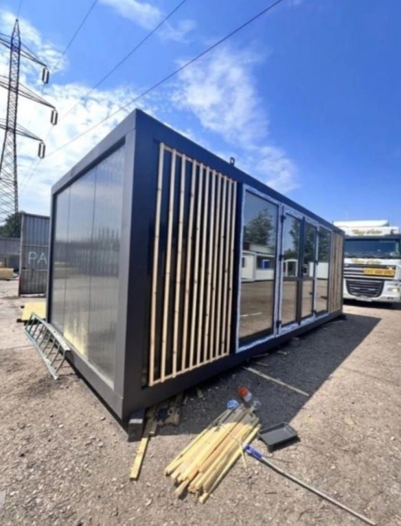 Container modular birou cabină de pază