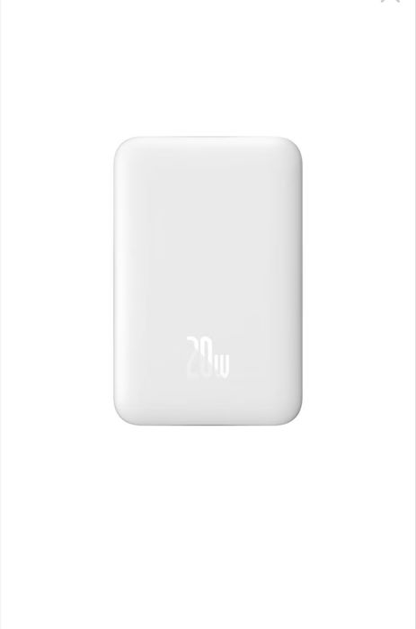 Powerbank Baseus Magnetic Mini 10000mAh 20W alb