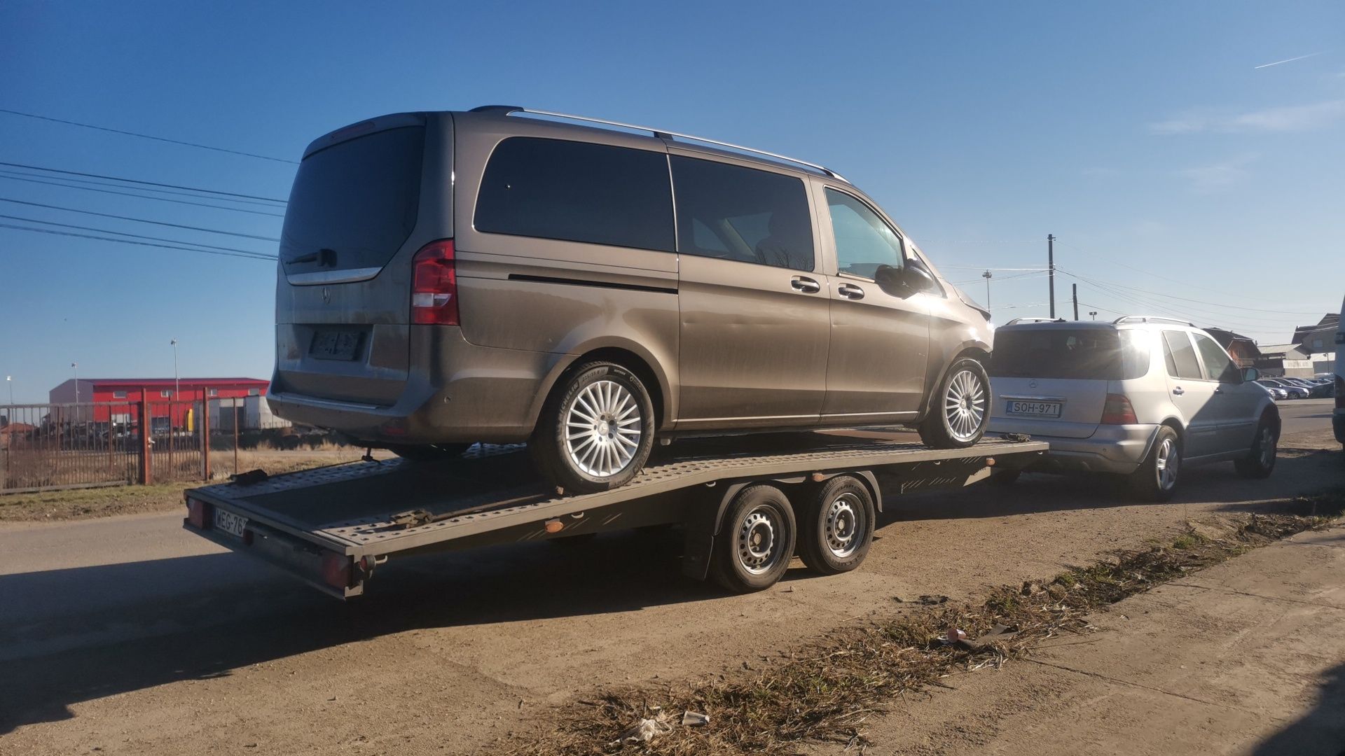 Tractari auto platforma libera Arad Nadlac Ungaria Austria Germania