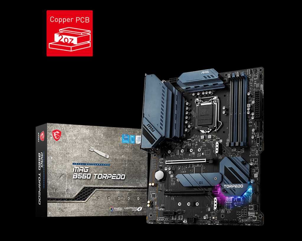 MSI MAG B560 Torpedo / i7-10700 / DDR4 16gb