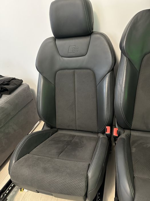 Ауди салон седалки Audi A6 A7 S6 S7 C8 S-line алкантара А6 А7 Ц8