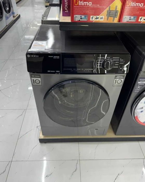 Стиральная машина Immer 10 кг DD Inverter Black DD10