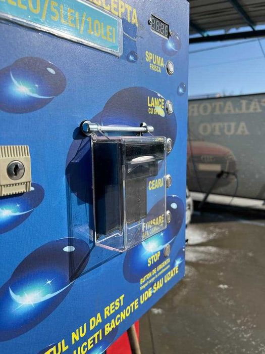 Protectie exterioara transparenta Jetoniera / Bancnotiera Spalatorie