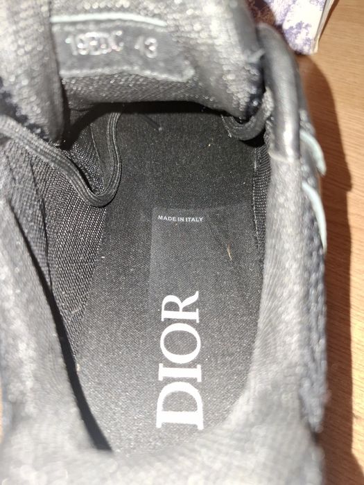 Adidasi Dior B22 Black & Red