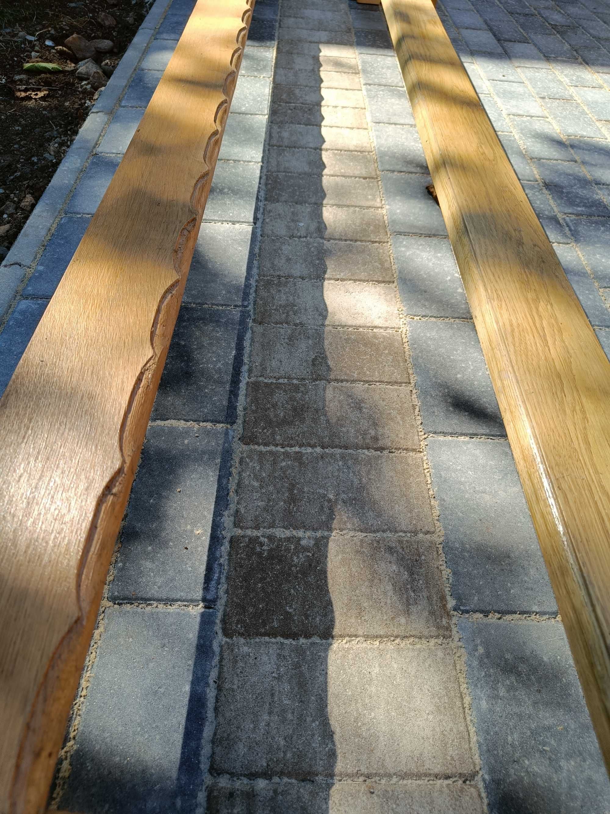 Galerii lemn lacuit