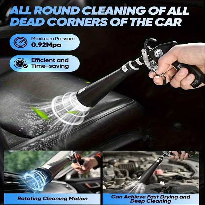 Пневматичен пистолет за сухо почистване Tornador PRO - EU стандарт