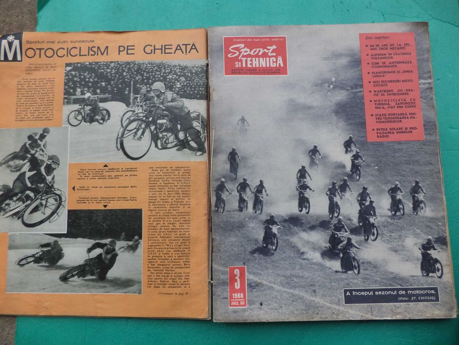 Reviste vechi Sport si Tehnica an 1966 transport gratuit vand - schimb
