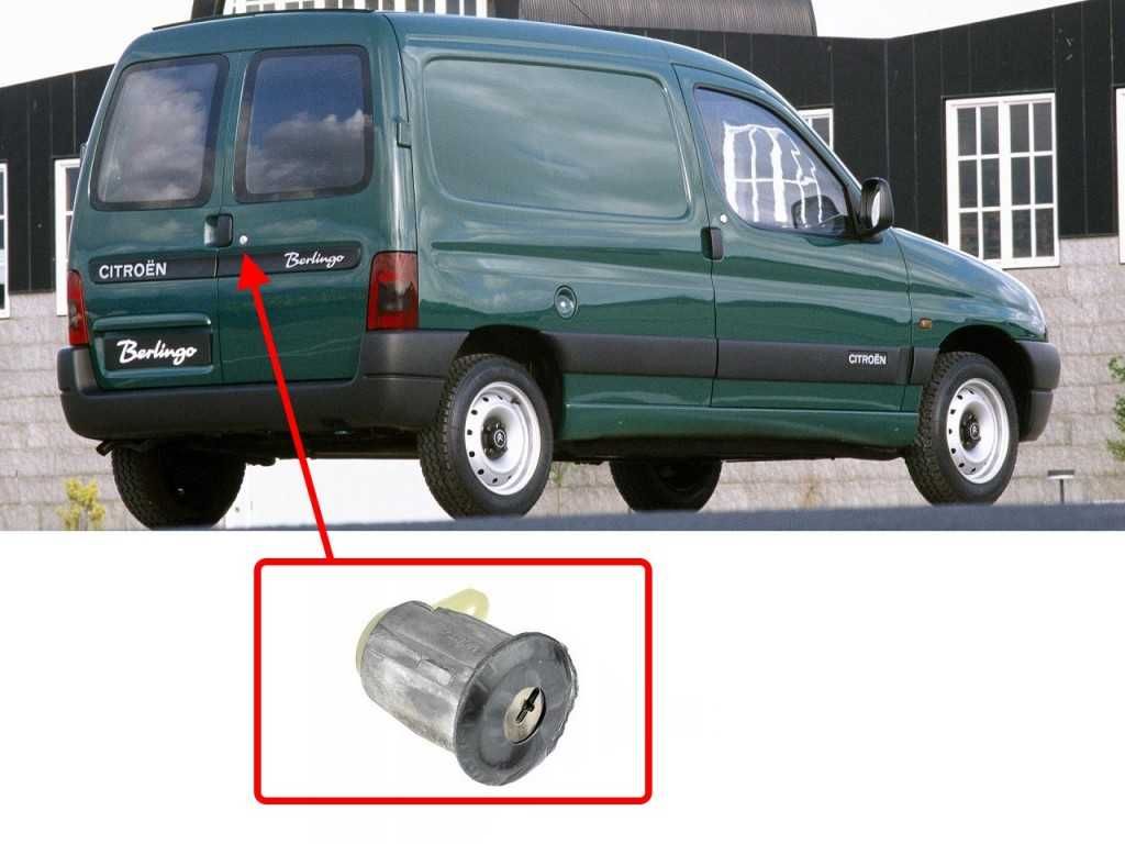 Патронник с ключове за багажник Peugeot Partner Citroen Berlingo