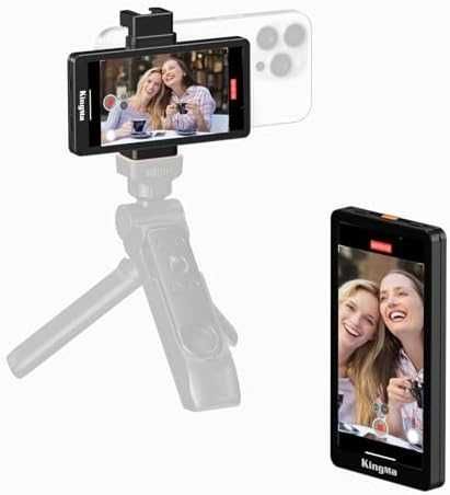 Нов Външен Екран 5" за iPhone Айфон Задна Камера, Влог, Live, TikTok