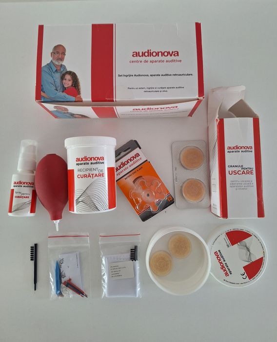 Aparat auditiv AUDIONOVA cu amplificator de la distanta wireless