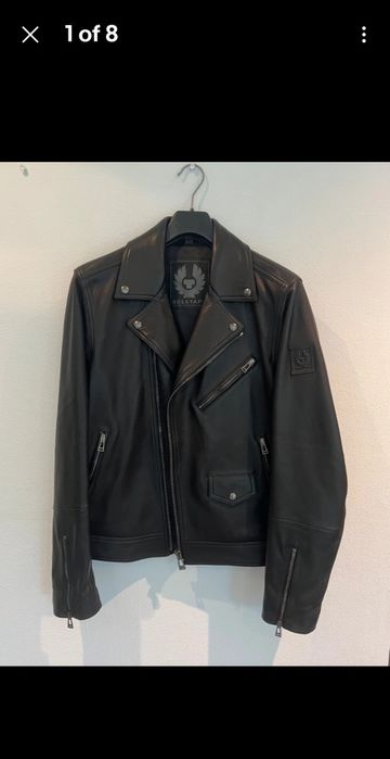 Geaca noua din piele Belstaff, marimea 48