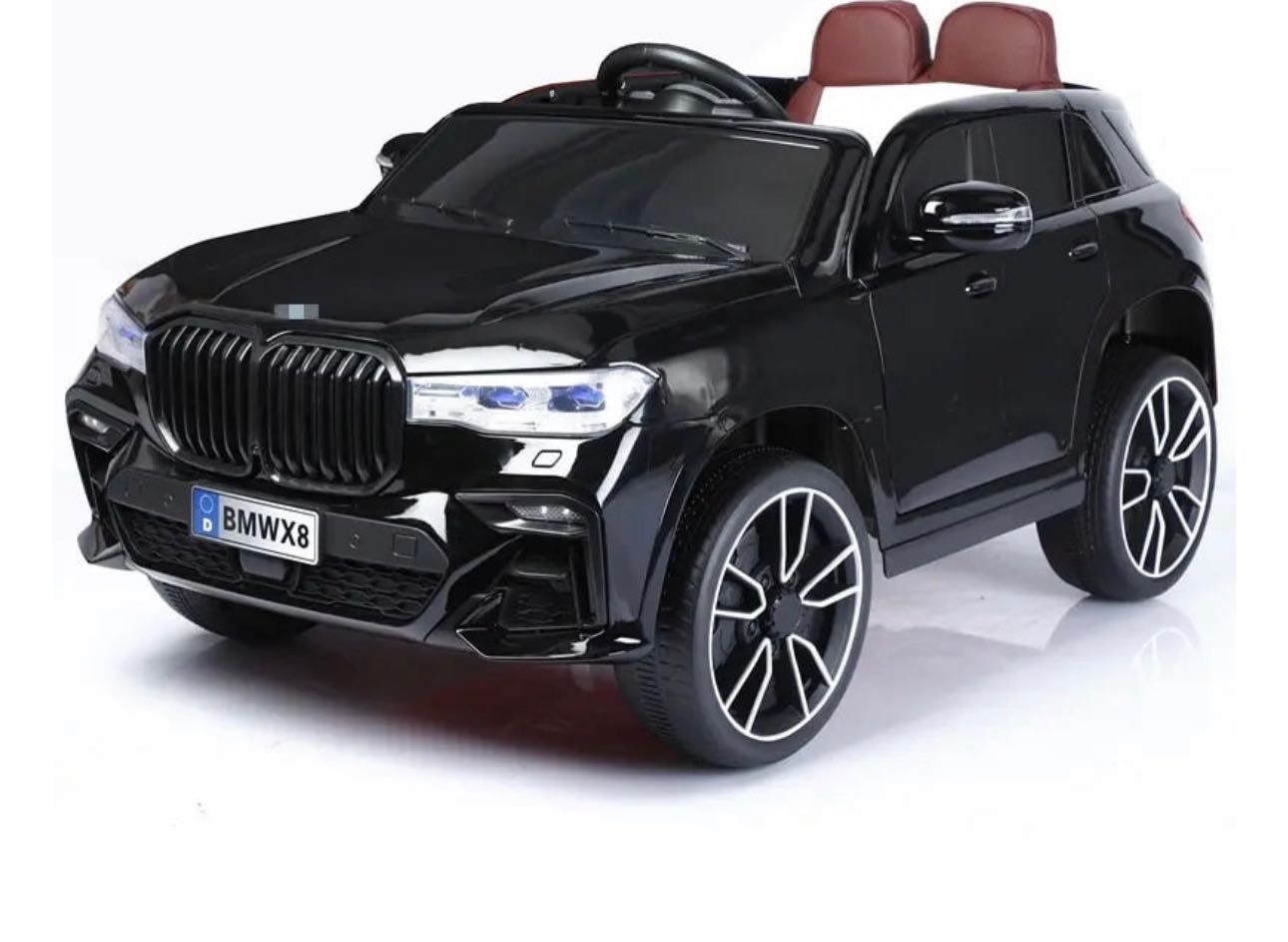 Электромобиль BMW X8 черный