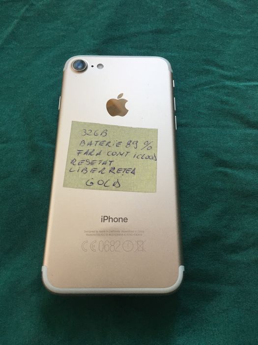 Iph.7 gold 32gb. Bateria 89%