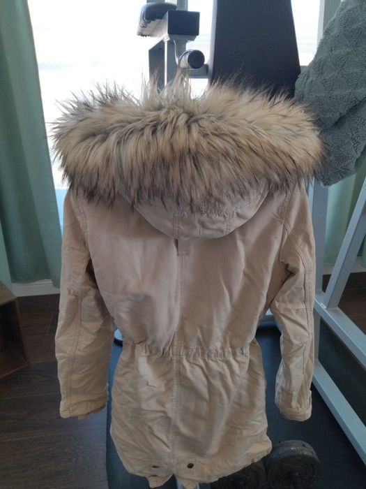 Дълго топло яке Bershka