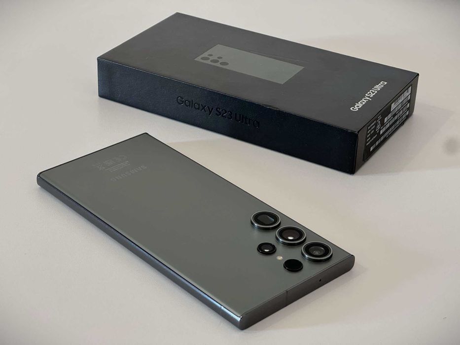 Бартер! Като НОВ! Samsung Galaxy S23 Ultra 512GB Green (Зелен)