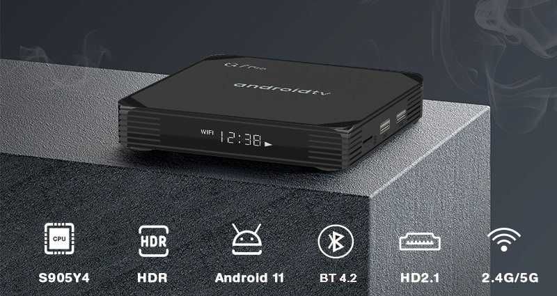 Smart TV Box - G7 Pro 32GB Приставка Голосовым Пультом Android TV Box