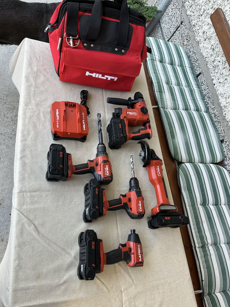 Hilti set хилти машини сет.  3500 лева