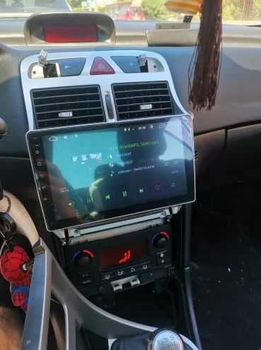 Navigatie Android 14 PEUGEOT 307 1/8 Gb Waze CarPlay + CAMERA