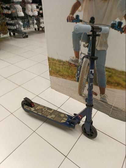 Trotinetă Mid1 Galaxy blue - produs resigilat - (SecondHand) Decathlon