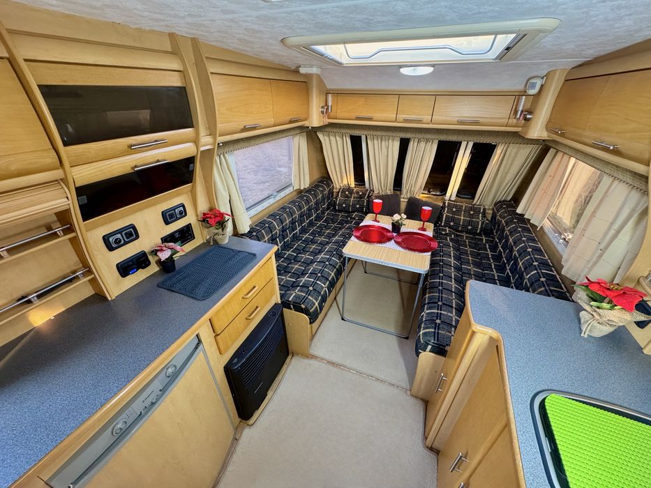 Rulota Elddis 2007• 1350kg Cat B// Panouri Solare•Mover•Inmatriculata