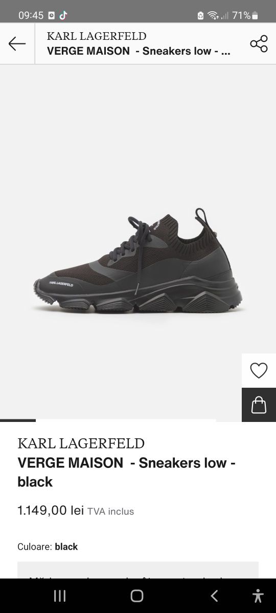 Vând Sneakers Karl Lagerfeld