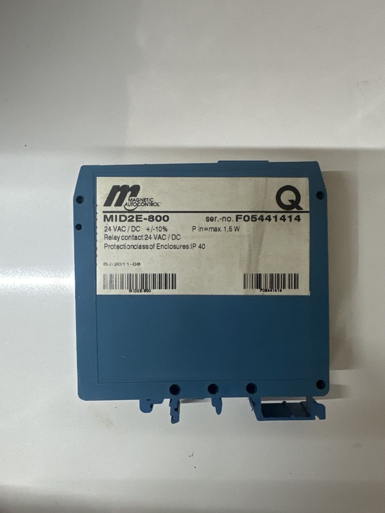 Magnetic Autocontrol Mid2E 800 Dual Channel Loop Detector Vek M2H