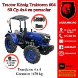 Tractor Konig Traktoren nou  fara cabina putere 60 CP Agramix