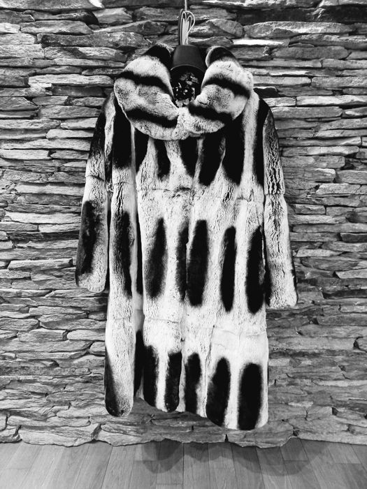 Дамско палто от чинчила НАМАЛЕНОЦели Кожи