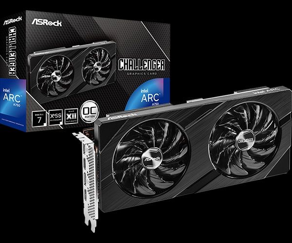 Intel arc a750. Аналог rtx 3060ti