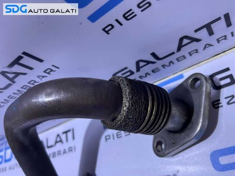 Tub Tubulatura Cot Racord Admisie Aer Turbo Turbina Turbosuflanta VW Jetta 2.0 TDI BMM BMN 2006 - 2011 Cod 03G131521R [D0324]