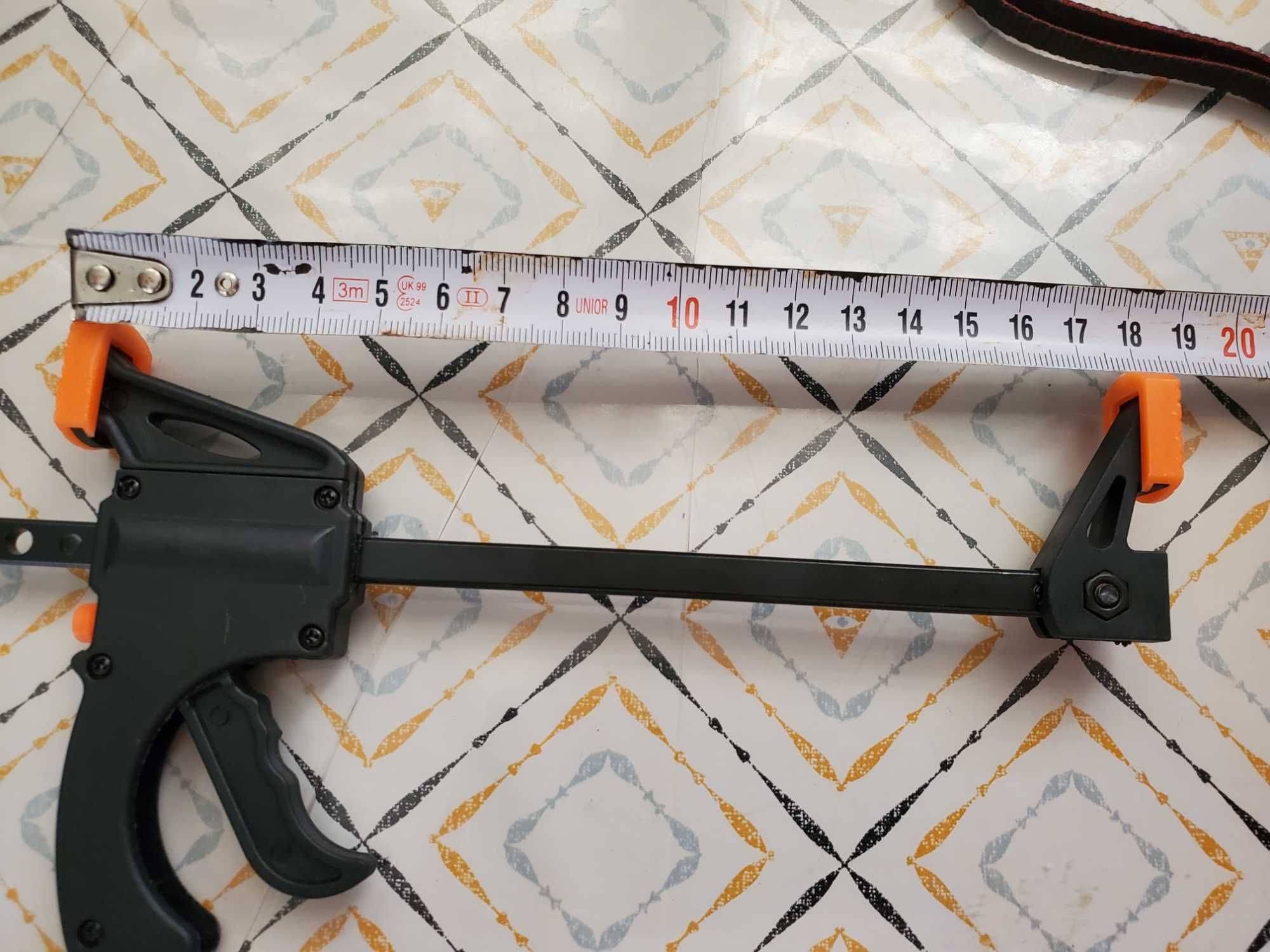 Clema portabila cu prindere la 90°/ Clemă F pentru prindere&prelucrare