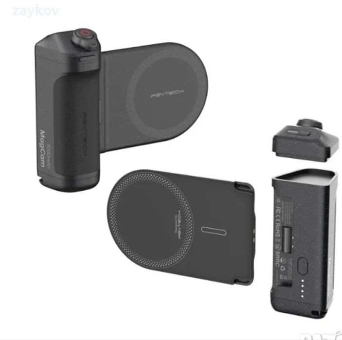 Magcam phone grip classic black