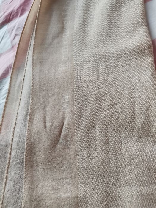 Esarfa/Fular Ermenegildo Zegna Wool&Silk, bej