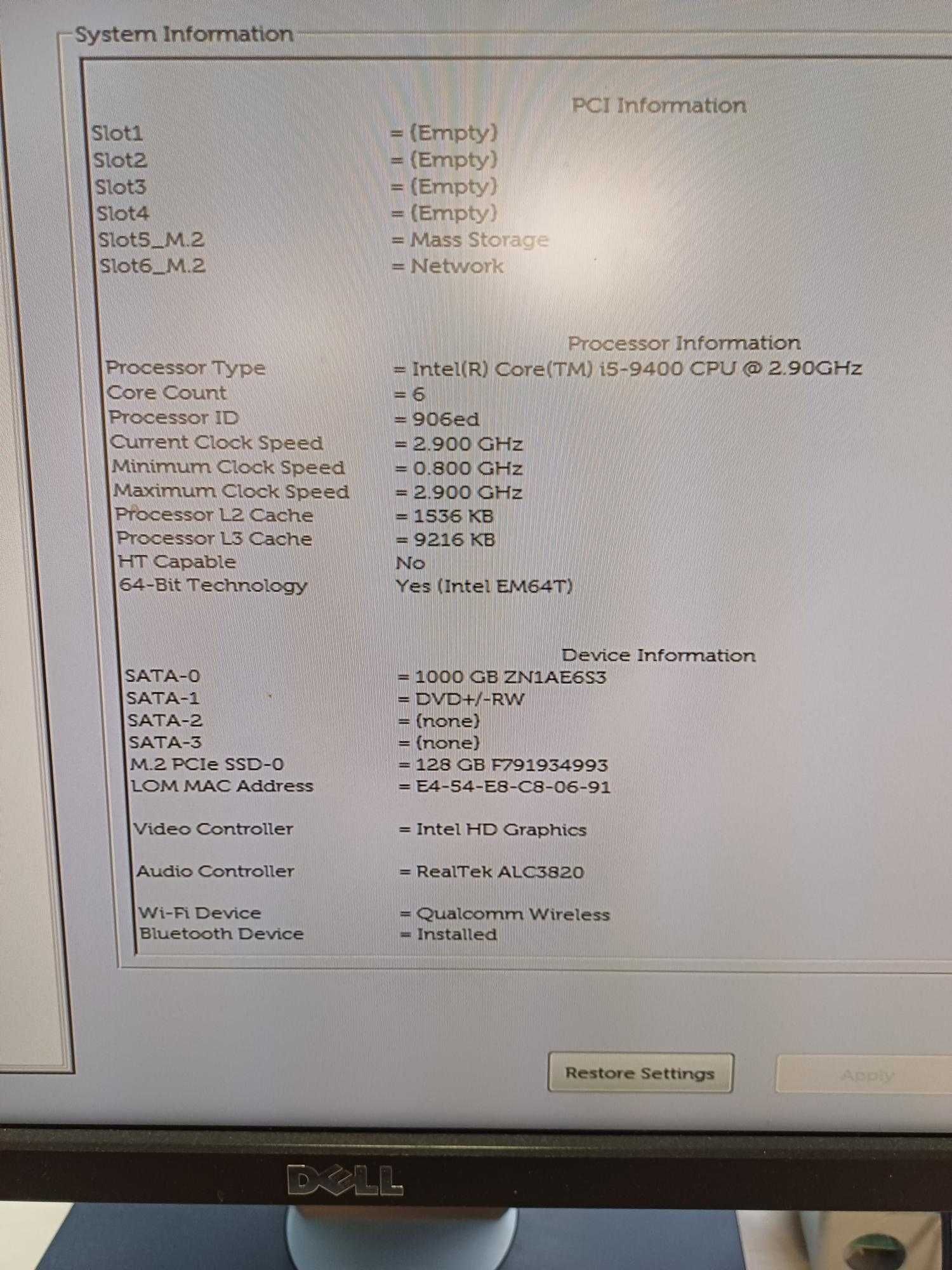 Компютър Dell Vostro 3671
