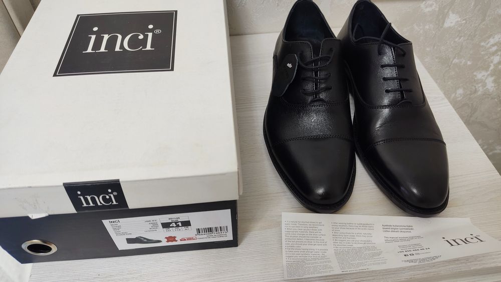 Туфли Оксфорд от фирмы инчи inci турецкие. Покупались с Flo.