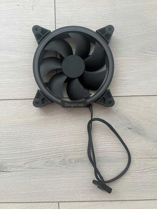 Vand Ventilatoare Segotep Lighting RGB, 140mm, Conector 4-pin Molex