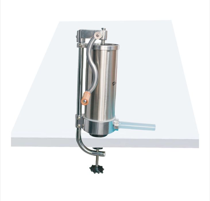 Aparat pentru umplut carnati 3kg vertical inox carnatar