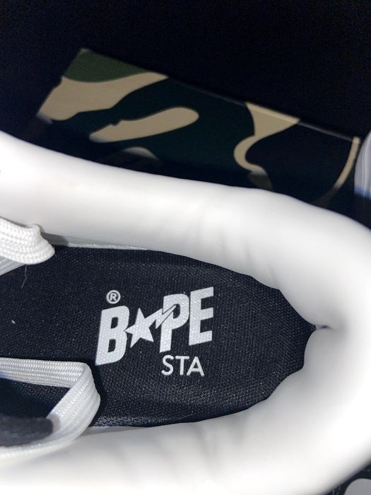 A Bathing Ape Bape Sta Low - Black