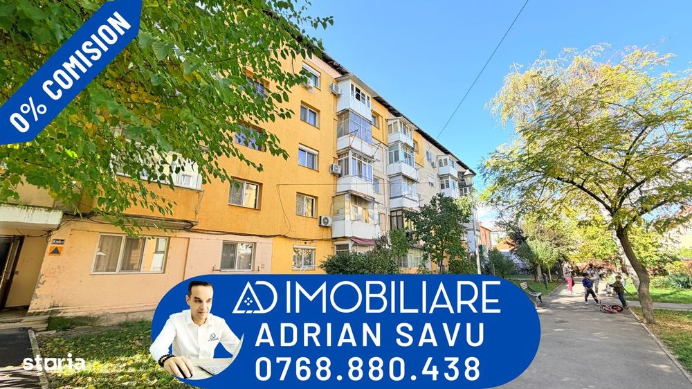 Vânzare apartament 3 camere , Aleea Plopilor