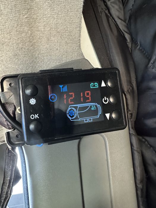 Webasto incalzire auxiliata autoutilitara , duba