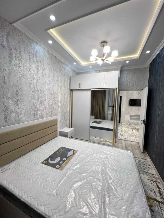 Чиланзар - 13кв 2/3/7 Новостройка с евроремонтом, мебелью и техникой,