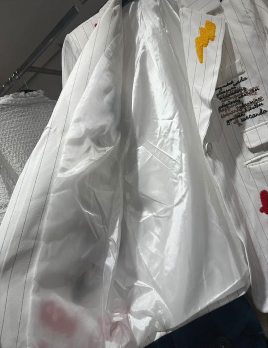 Sacou Bianco Lucci oversize